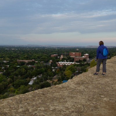Views of Billings, Montana, from the Rims.