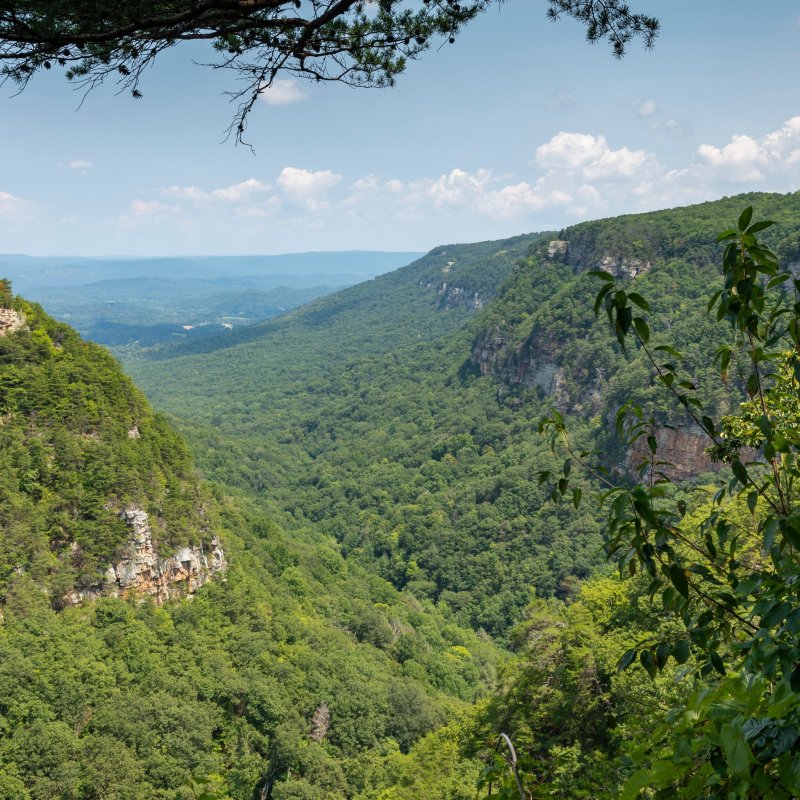 Views of Cloud Canyon in Georgia.