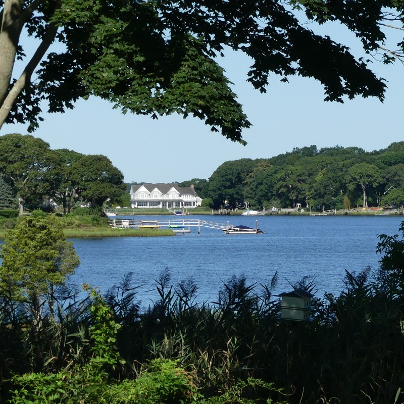 Views of Sag Harbor in New York.