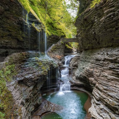 Watkins Glen State Park in New York.