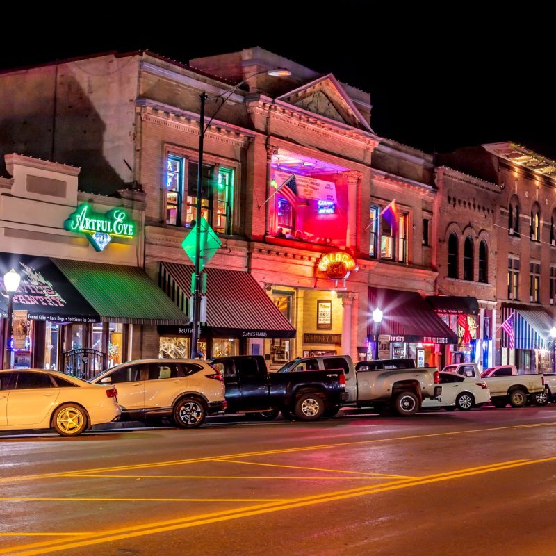 Whiskey Row, Prescott, AZ.