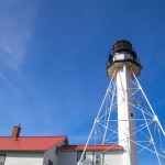Whitefish Point Light Station in Chippewa County, Michigan.