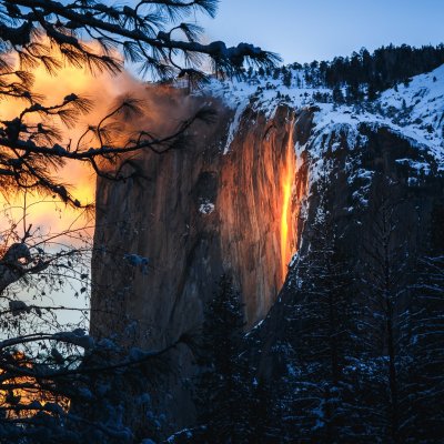 Yosemite National Park's Firefall.