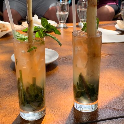 Mojitos from a Miami Cuban restaurant.