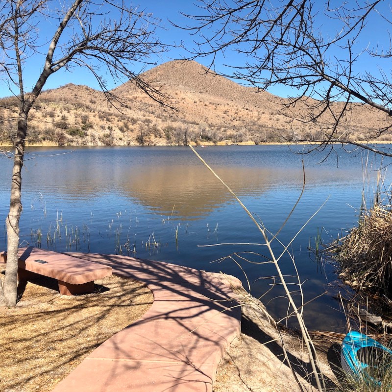 Patagonia Lake State Park in AZ.