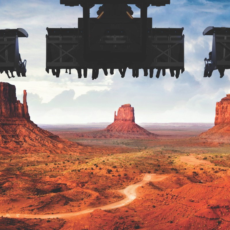 Concept image of FlyOver in Las Vegas.