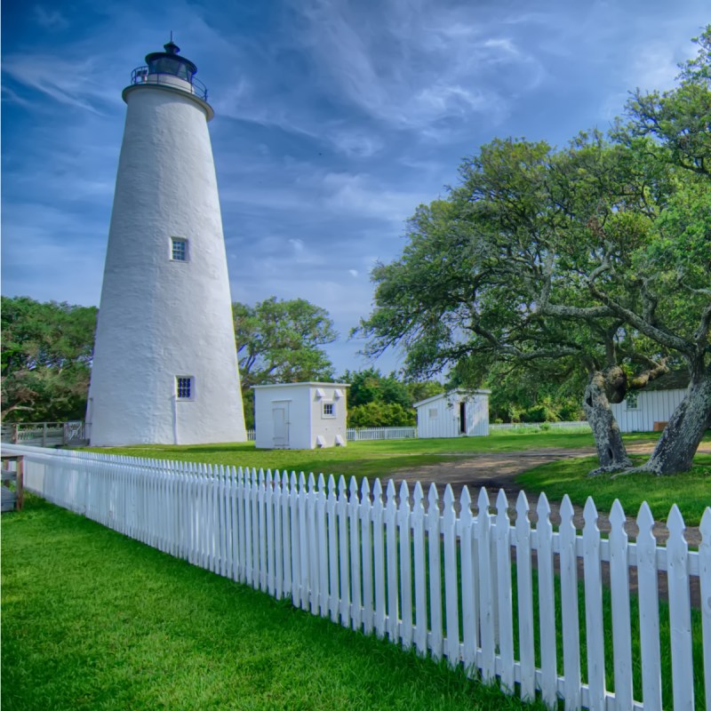 Ocracoke Lighthouse and Light Station.