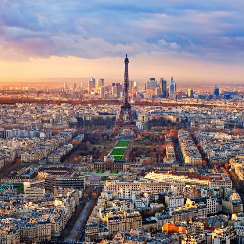 Paris from up above.