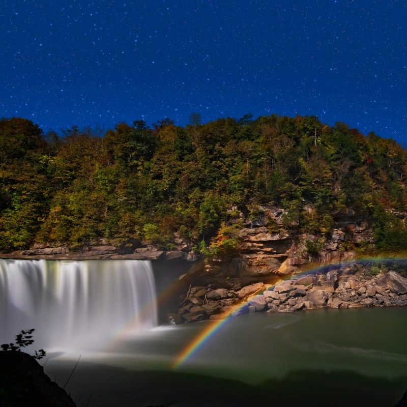 Moonbow in Kentucky.