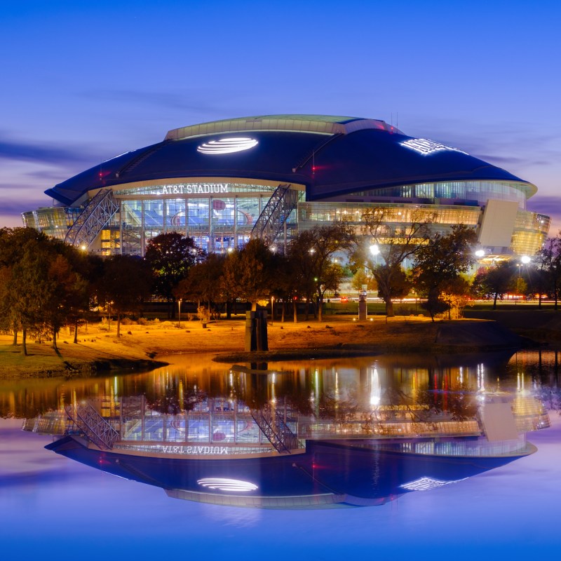 AT&T Stadium in Arlington, TX.