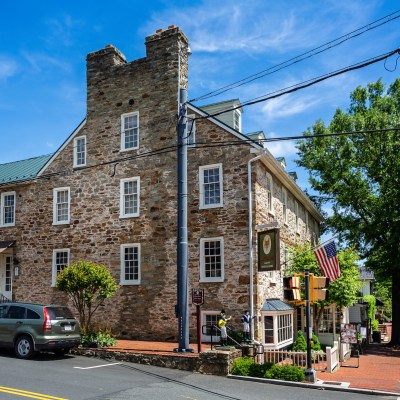 An inn in Middleburg, Virginia.