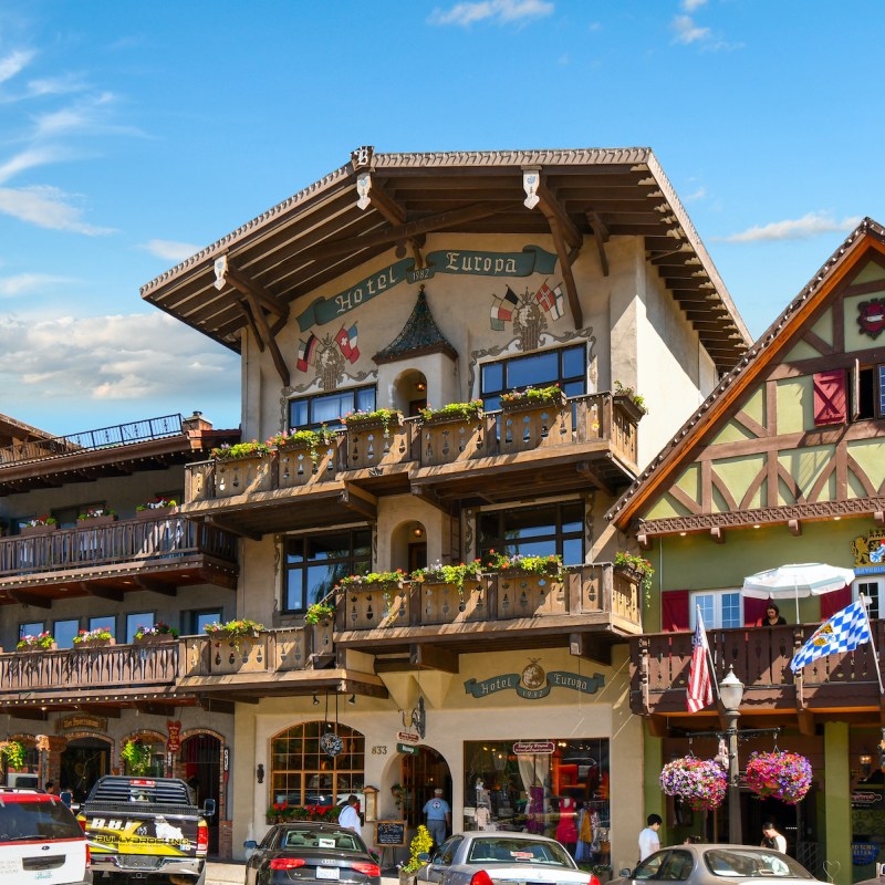 Downtown Leavenworth, Washington.