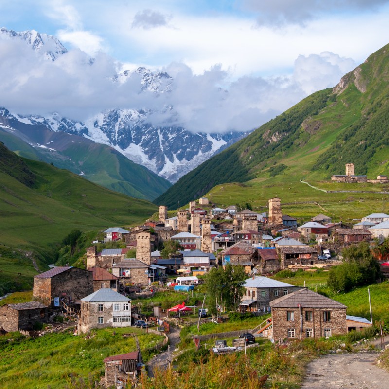 Svaneti region of Georgia..