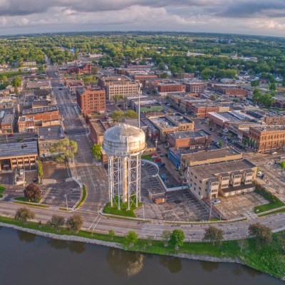 Downtown Albert Lea, MN.