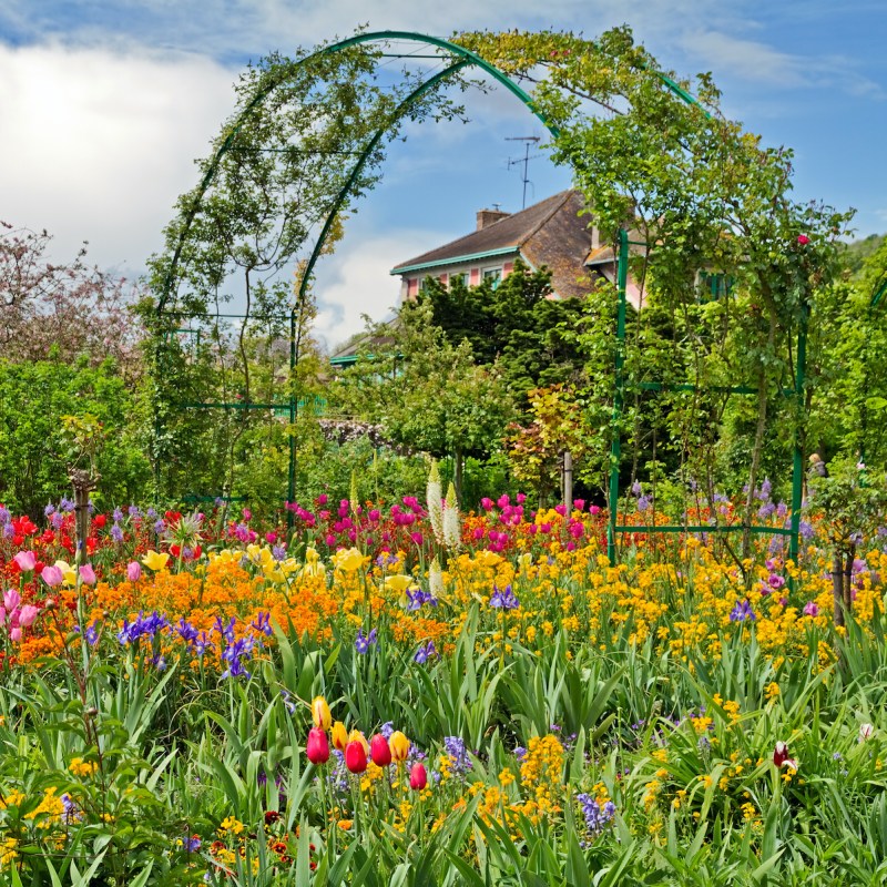 Monet's Garden in Giverny, France.