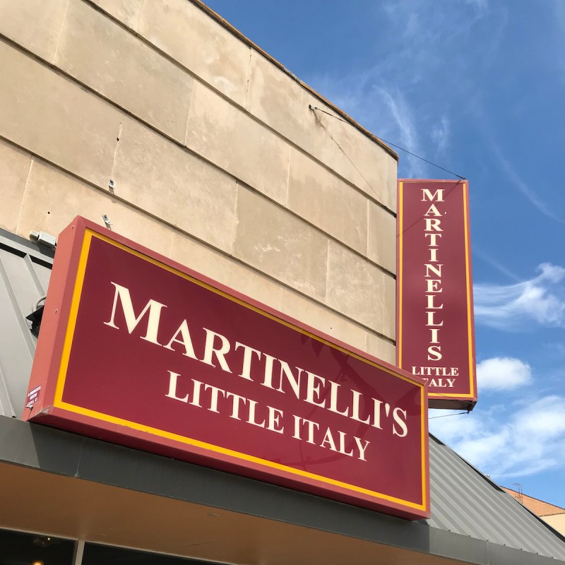 Martinelli's Little Italy in Salina, Kansas.