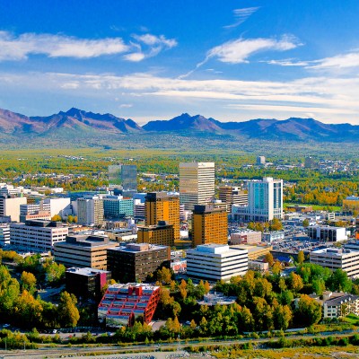 Anchorage, AK skyline