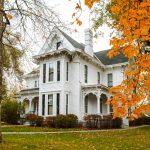 Independence, MO in the fall at Harry S. Truman's home