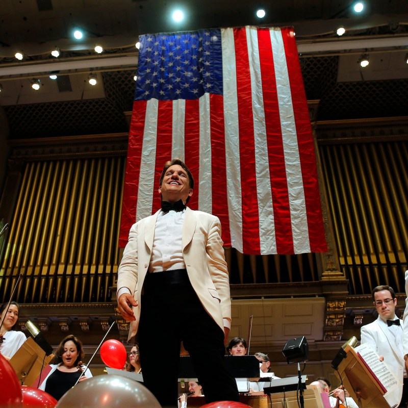 Keith Lockhart and the Boston Pops.