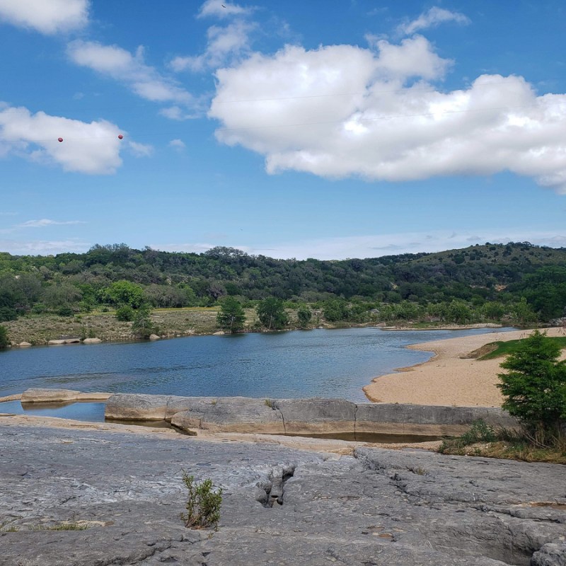 Pedernales Falls State Park, Texas.