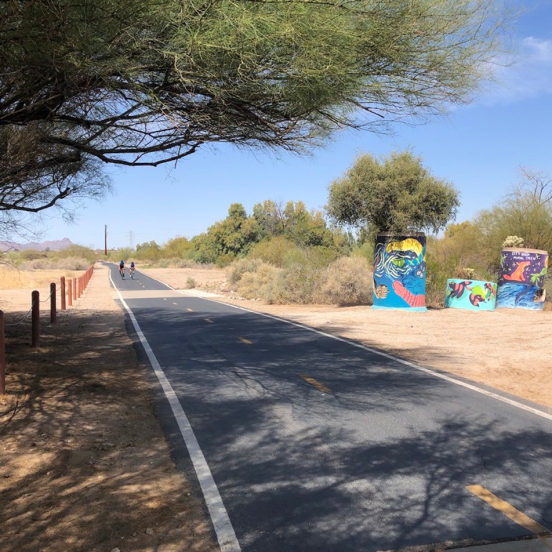 Santa Cruz River Park Trail.