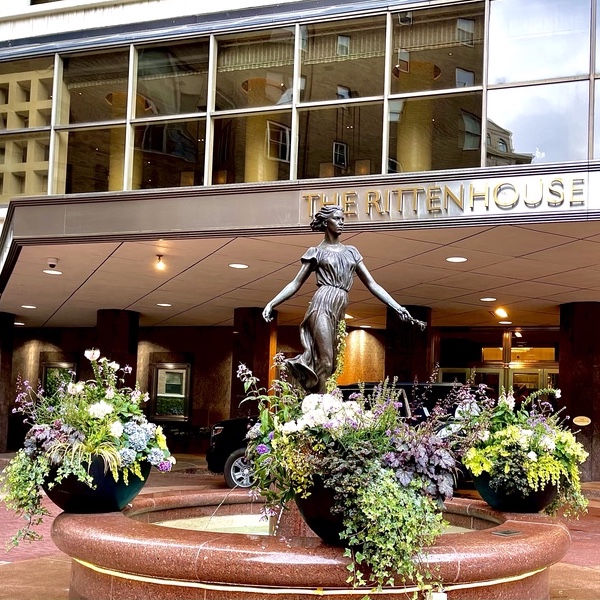 Rittenhouse Hotel in Rittenhouse Square.