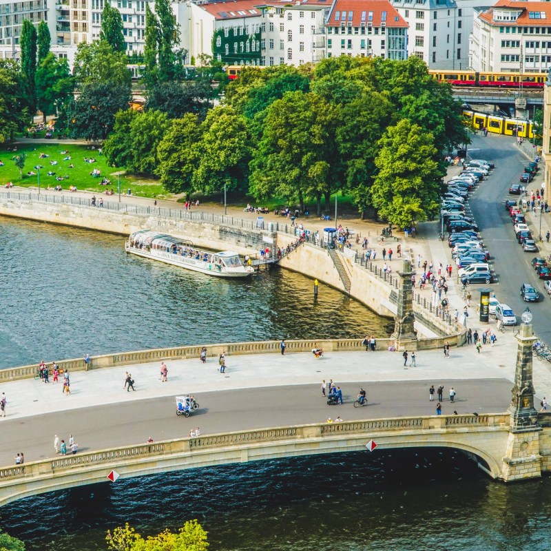 The Spree in Berlin, Germany.