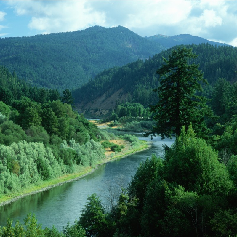 Rogue River in southern Oregon.