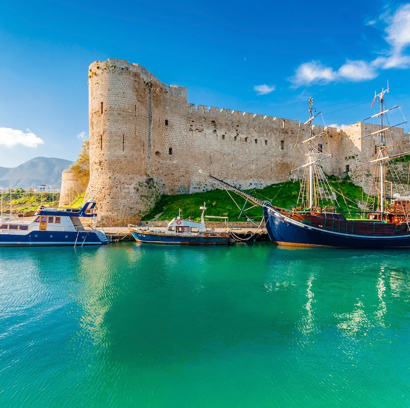 Kyrenia Castle in Northern Cyprus.