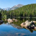 Bear Lake Rocky Mountain National Park, Colorado, USA.