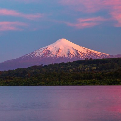 Villarrica Volcano in Chile.