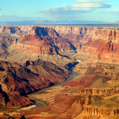 A view of the Grand Canyon.