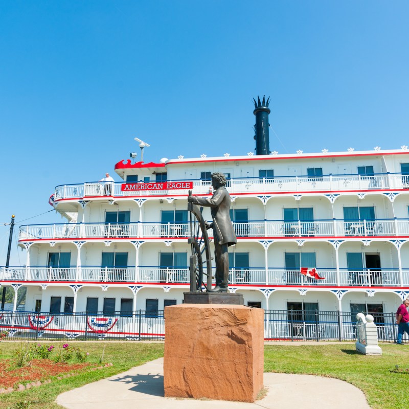 Riverboat in Hannibal, MO.