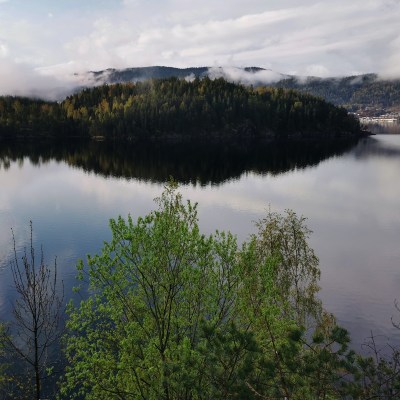 Seljordsvatnet Lake in Norway.