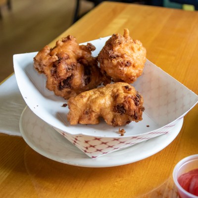 Rhode Island Fried Clam Cakes