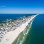 Gulf Shores/Fort Morgan peninsula, Alabama.