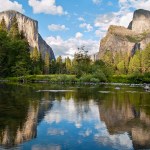 Beautiful scenery at Yosemite National Park, California