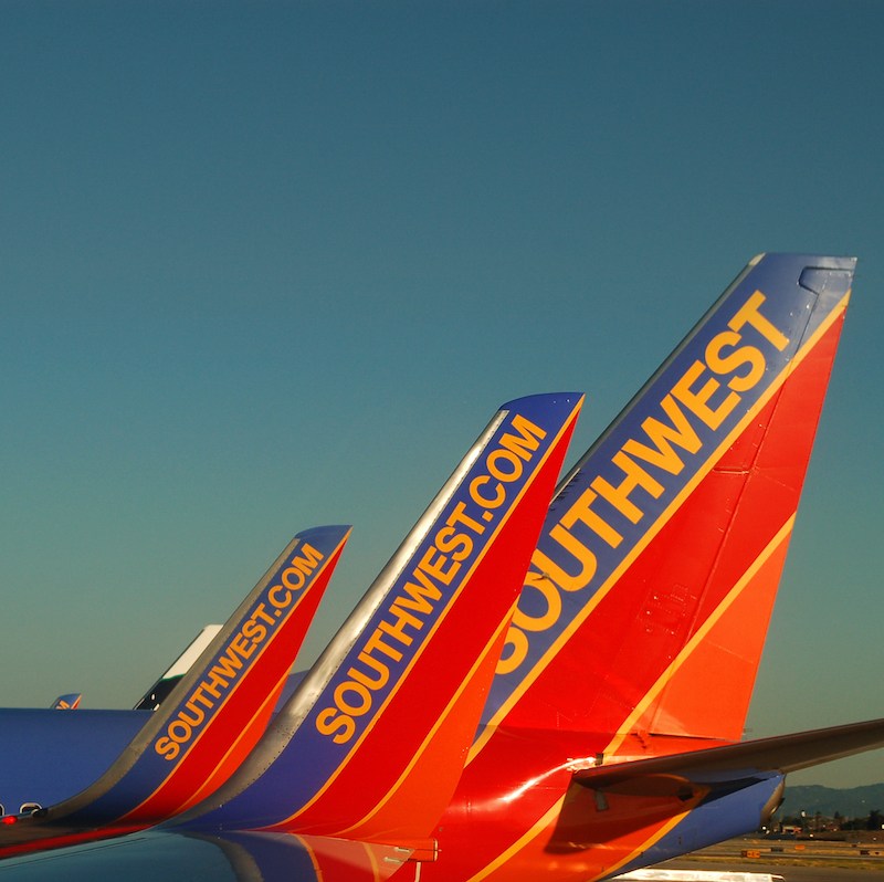 Southwest planes.