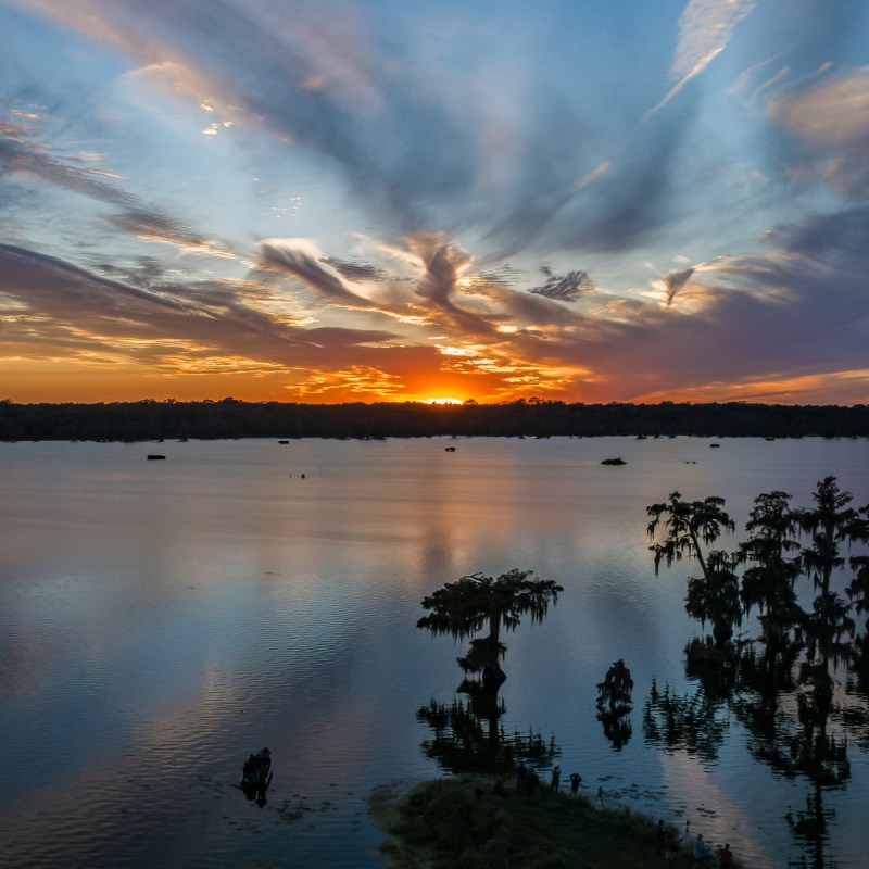 Sunset over Lake Martin