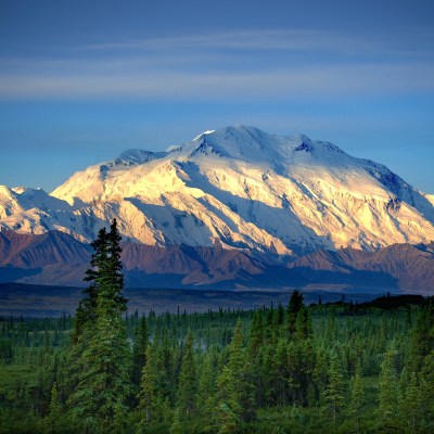 Great Denali (Mt. McKinley), Denali National Park and Preserve, Alaska.