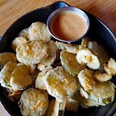 Fried pickles at Eastside Tavern