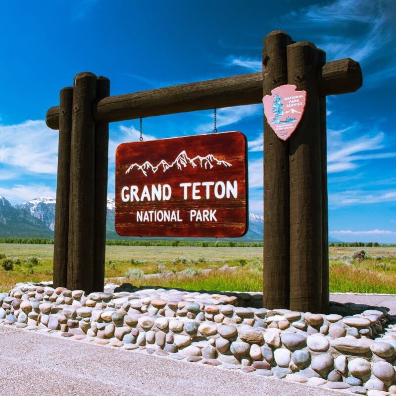 Grand Teton sign
