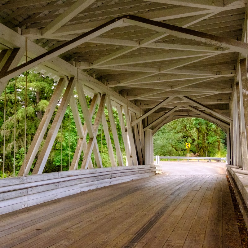 Hannah Bridge in Scio, Oregon.