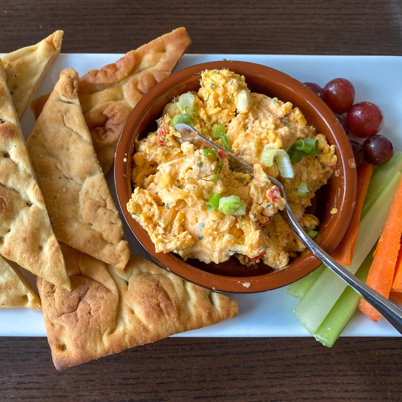 Pimento Cheese is a local favorite on many Wilmington restaurants' menus.