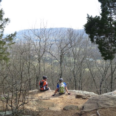 The view from O'Shaughnessy Point, Monte Sano State Park.