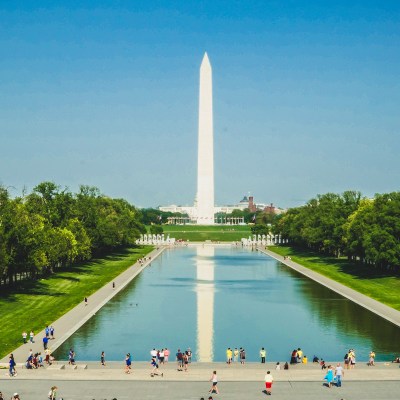 The Washington Monument in D.C's National Mall.