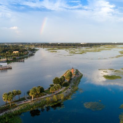 lake front in Kissimmee, FL