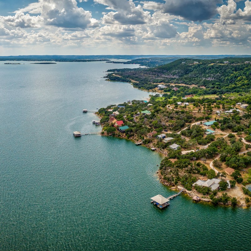 Lake Buchanan, Texas.