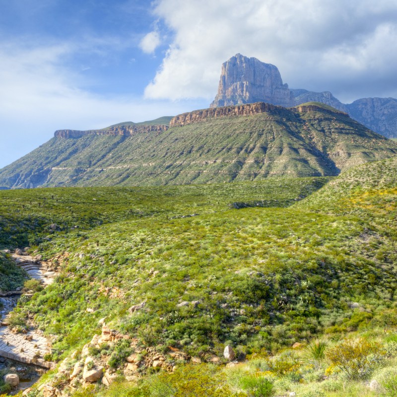 El Capitan in Guadalupe Mountains National Park in Texas.
