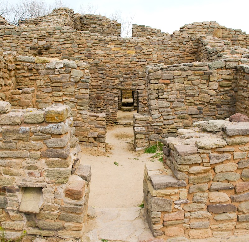 Aztec Ruins in New Mexico.